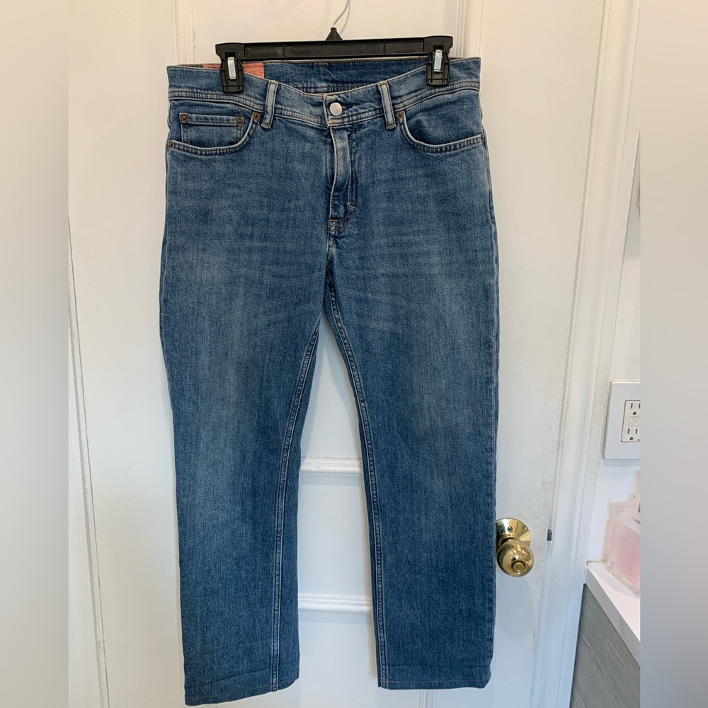 Acne Studios Bla Konst Floragatan 13 jeans. Size 38 (6 U.S.) - Picture 1 of 5